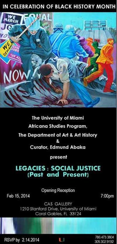legacies social justice flyer