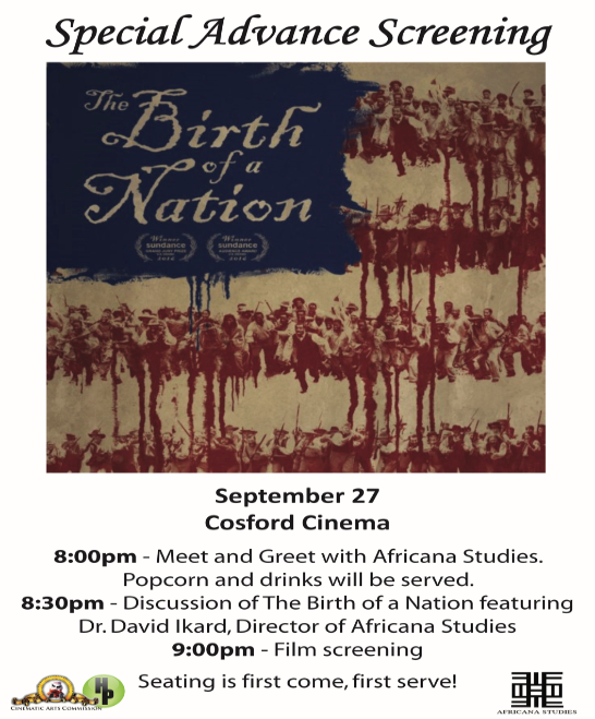 the birth of a nation screening