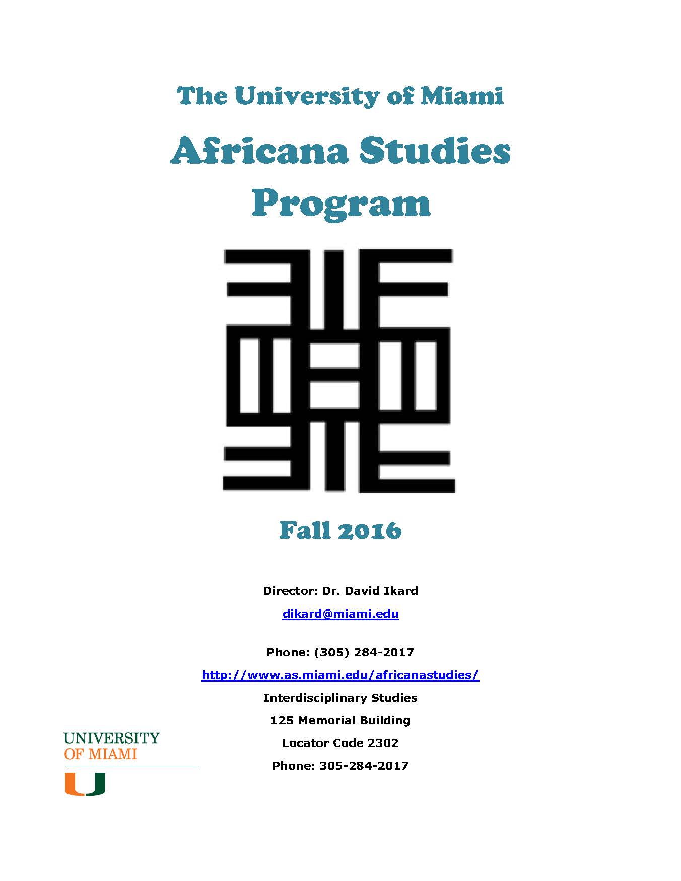 AAS Fall 2016 Course Booklet‌